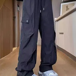 HERE&NOW Men Loose Fit Cargos-picture-19