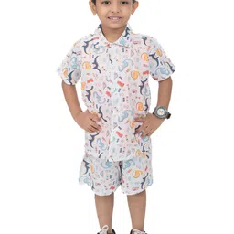 NEW GEN Boys Printed T-shirt and Shirt with Shorts-image-62