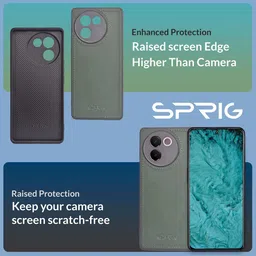 SPRIG Solid Printed Back Case Mobile Accessories image 4