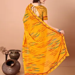 DIVASTRI Poly Georgette Designer Saree image 3