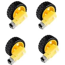 Dual Shaft BO Motor with Wheel (4pcs)-12