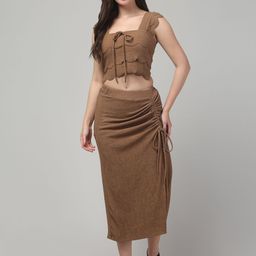 clobug Top & Skirt Co-Ords Set-55