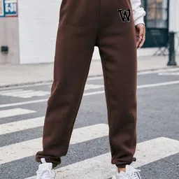 TABADTOD Women Printed Relaxed Loose Fit Joggers Trousers-image-51