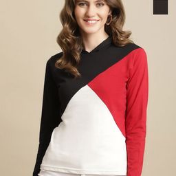 Tromko Women 2 Colourblocked T-shirt-picture-44