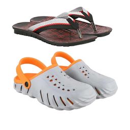 RIFOF Men Red Sandals-image-64