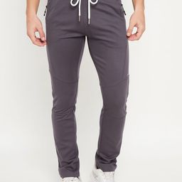 Promount Men Cotton Mid-Rise Track Pants-image-86