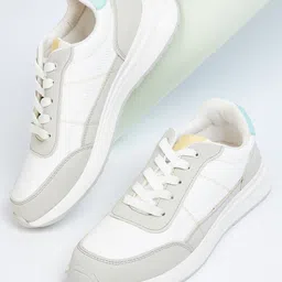 max Women Colourblocked Lace Up Sneakers-49