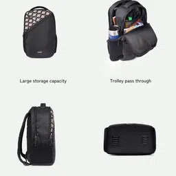 ZOUK Unisex Backpack with Compression Straps image 2