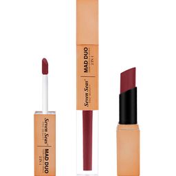 Seven Seas Mad Duo 2 In 1 Matte & Liquid Lipstick - 7 g - Monza - 322-23