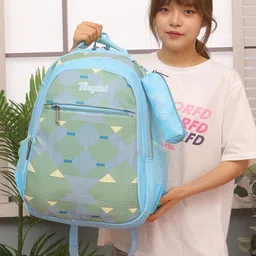 Tinytot Unisex Kids Geometric Backpack-11
