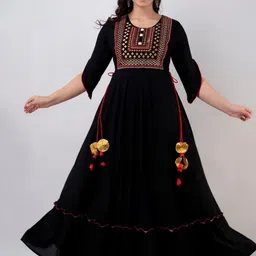 Jaipurite Women Embroidered Anarkali Kurta-picture-50