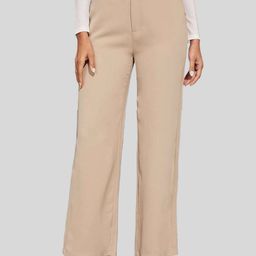 Chemistry Women Original Straight Fit High-Rise Trousers-image-51