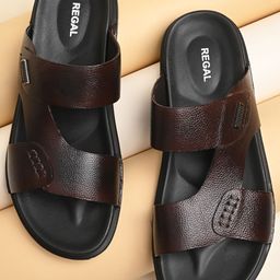 Regal Men Leather Comfort Sandals-picture-44