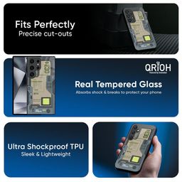 QRIOH Typography Printed Samsung Galaxy S24 Plus Back Case Mobile Accessories image 2