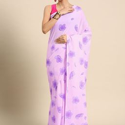 BUTA BUTI Floral Pure Cotton Saree-image-22