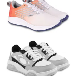 PENNEN Men Running Non-Marking Shoes-image-20