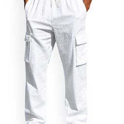 StyleCast x Revolte Men Straight Fit Mid Rise Cargos Trousers-picture-10