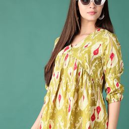 V-Mart Women Printed V-Neck Kurti-picture-30