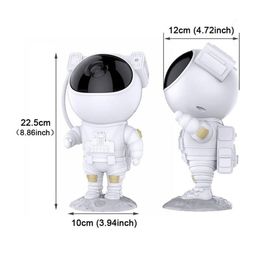 Awestuffs WhiteGalaxy Projector With Timer And Remote Lamp Table Lamps image 5