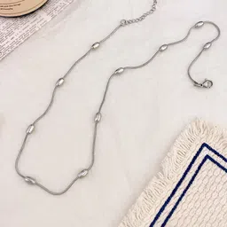 MYKI Silver-Plated Necklace-44