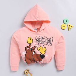 YK X Minute Mirth Girls Scooby Doo Printed Hooded Sweatshirt-image-52