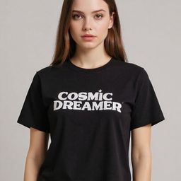 Outzidr Typography Printed Round Neck Cotton T-shirt-picture-36
