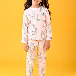 Anthrilo Girls Printed Night suit-19