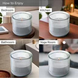 UMAI Transparent 1 pieces Jar Candle image 4