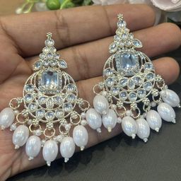 JN HANDICRAFT Women White Earrings-image-39