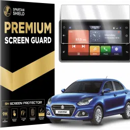 spartan shield Screen Guard for MARUTI SUZUKI SWIFT DZIRE ZXI ZXI+ 2021-2024 || 7 INCH Infotainment Display TouchScreen Protector | Car Music System Accessories [Not Tempered Glass]-image-39