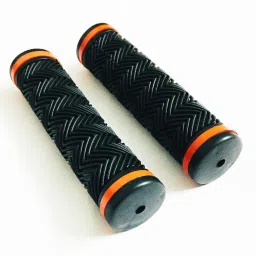 shrenik Cycle Mudguard Reflective Tape with Handle Bar Grip Combo for Bicycle MTB Bikes Clip-on Front & Rear Fender image 2