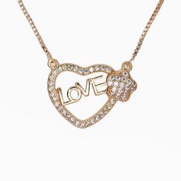 Anshenterpris 925 Sterling Silver Gold-Plated Artificial Stones Chain-picture-37