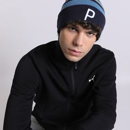 Puma Wrmlbl Men Golf Stripe Pom Beanie-16