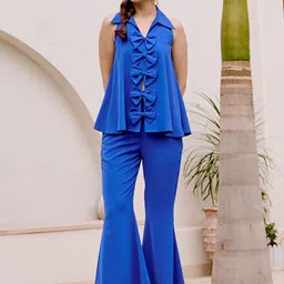 HOUSE OF FETT Women Smart High-Rise Trousers-image-58