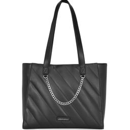 Aeropostale PU Structured Tote Bag with Quilted-16