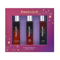Fastrack Girl Boss, Lush & Wander Women Set Of 3 Long Lasting Eau De Parfume- 20 ml Each-22