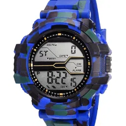 TARIDO Men Printed Dial & Textured Straps Digital Sports Watch WATF3G2HYNMHXTUW-30
