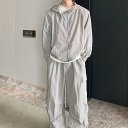 EVERDION Men Mock Collar Neck Tracksuit-picture-26