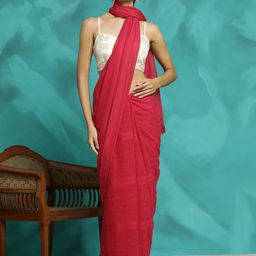 SHADOW & SAINING Striped Saree-picture-14