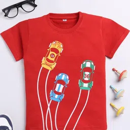 carrydreams Boys Red Tshirts-picture-31