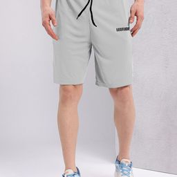 Leotude Men Slim Fit Mid-Rise Dri-FIT Running Sports Shorts-image-45
