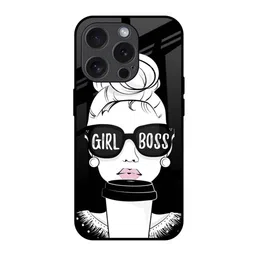 QRIOH Quirky Printed iPhone 15 Pro Back Case Mobile Accessories-image-29