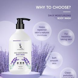 La'bangerry Set Of 2 Daily Moisturizing Body Wash With Lavender Extract - 250 ml Each image 3