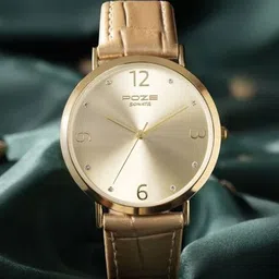 Sonata Women Embellished Dial & Leather Straps Analogue Watch SP80063YL01W-54