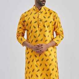 VASTRAMAY Men Ethnic Motifs Printed Kurta-picture-58