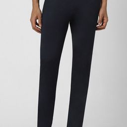 van heusen V Dot Men Mid-Rise Slim Fit Trousers-picture-47