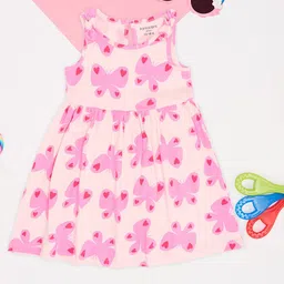 Pantaloons Baby Kids Graphic Print Fit & Flare Dress-image-12