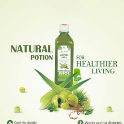 Axiom Set Of 2  Aloevera Amla Juice - 1000ml each image 4