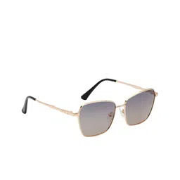 KOSCH ELEMENTE Women Square Sunglasses with Polarised Lens KST 24819 C1-Gold-image-72