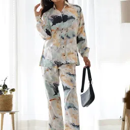 Rujave Printed Long Sleeves Shirt With Trouser-picture-19